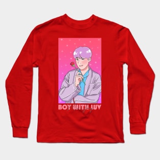 Boy With Luv - Suga Long Sleeve T-Shirt